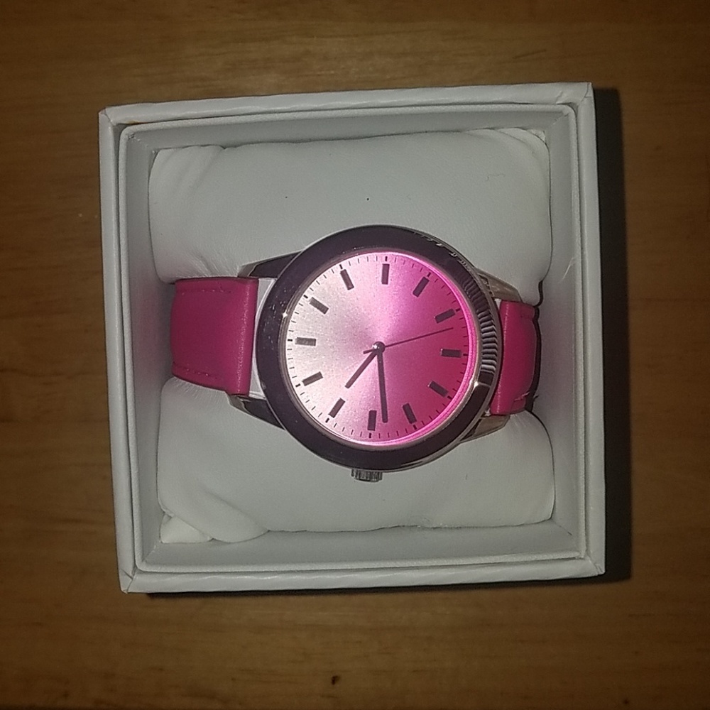 Pink watch